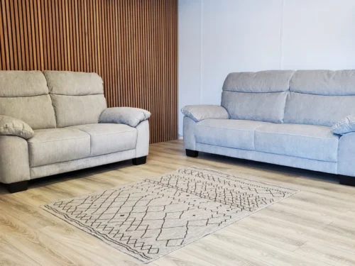 HETTY3 & 2 SEATER FABRIC SOFA SET *BRAND NEW*