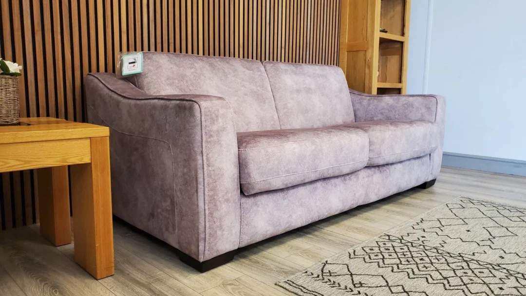 FURNITURE VILLAGE 'OPTIMUS' SPACE SAVER FOLD OUT ACTION SOFA BED (WITH MATTRESS) - Image 13