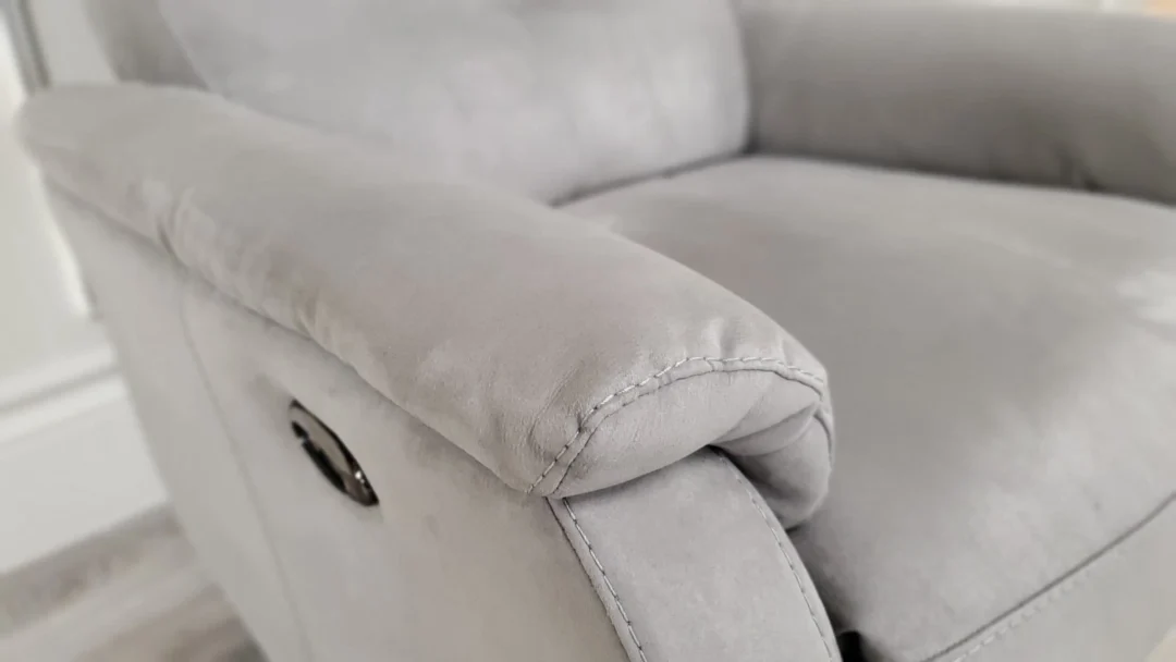 FURNITURE VILLAGE 'ROWAN' POWER RECLINING TWISTER & ROCKER ARMCHAIR - Image 3