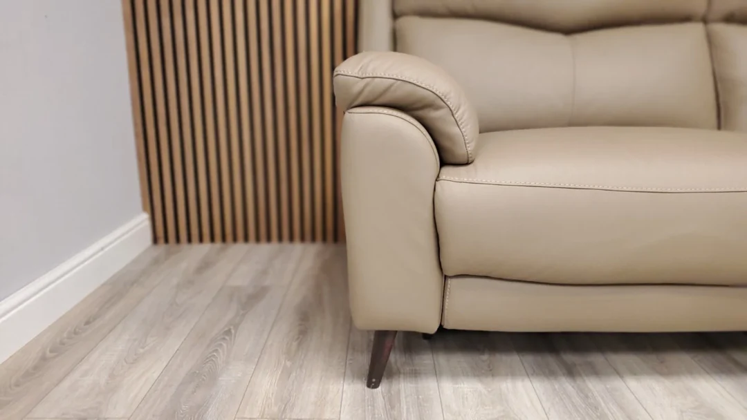 EX BARKER & STONEHOUSE CAMEROON 3 SEATER SOFA & CHAIR WITH POWER RECLINERS - Image 11