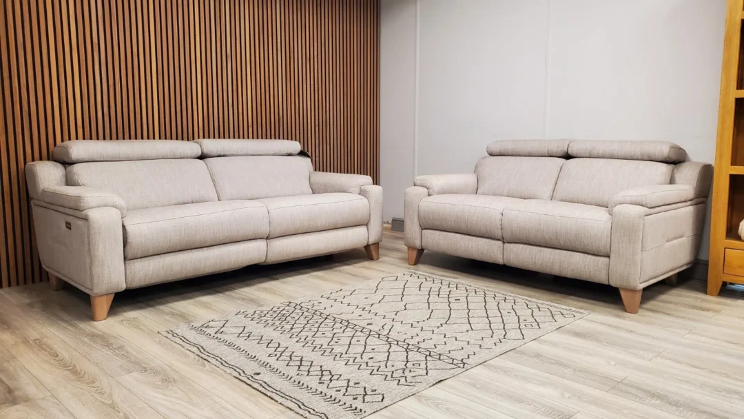 PARKER KNOLL EVOLUTION 1701 POWER RECLINING 3 SEATER SOFA & 2 SEATER - Image 22