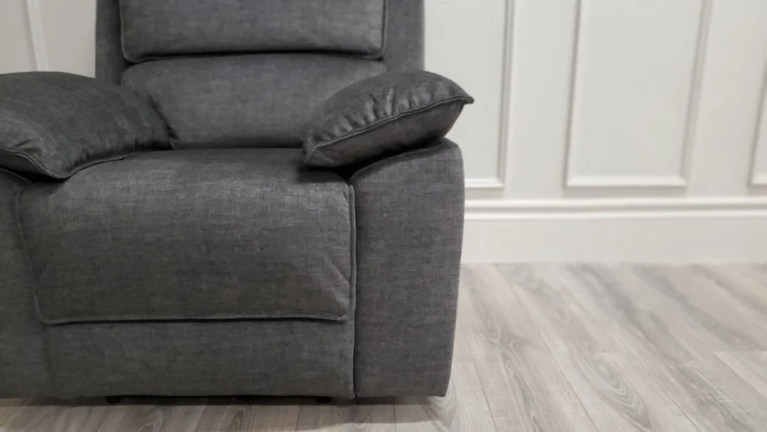 OAK FURNITURELAND 'GOODWOOD' 2 SEATER SOFA & TWO CHAIRS ALL WITH POWER RECLINERS - Image 14