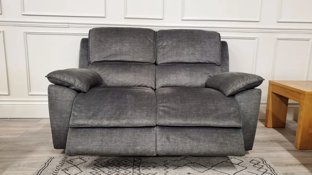 OAK FURNITURELAND 'GOODWOOD' 2 SEATER SOFA & TWO CHAIRS ALL WITH POWER RECLINERS - Image 8