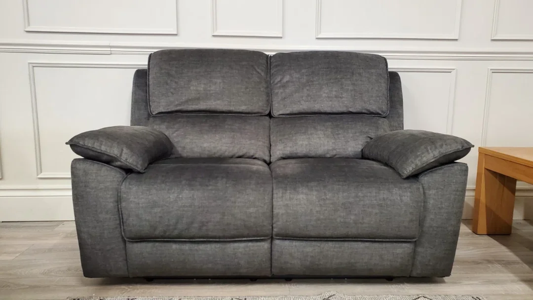 OAK FURNITURELAND 'GOODWOOD' 2 SEATER SOFA & TWO CHAIRS ALL WITH POWER RECLINERS - Image 20