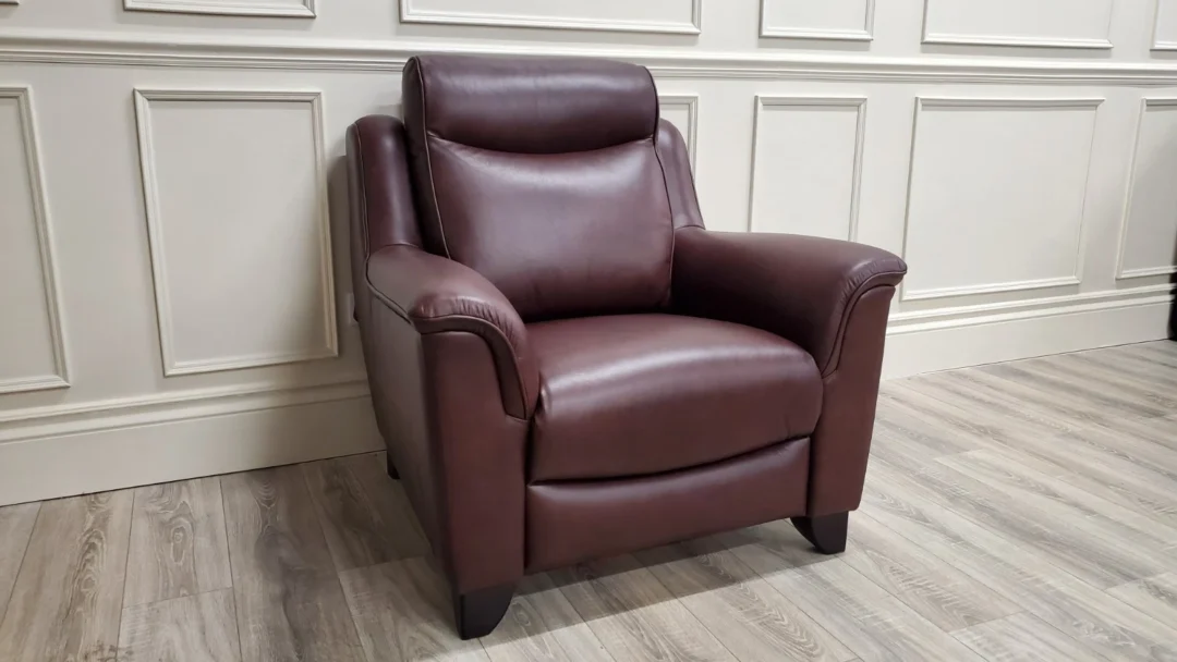 PARKER KNOLL MANHATTAN 3 SEATER LEATHER SOFA & ARMCHAIR - Image 10