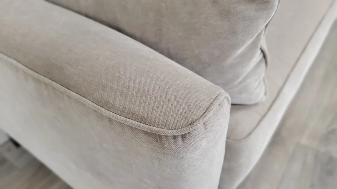 FURNITURE VILLAGE 'BRONDBY' PAIR OF 3 SEATER FABRIC SOFAS - Image 15