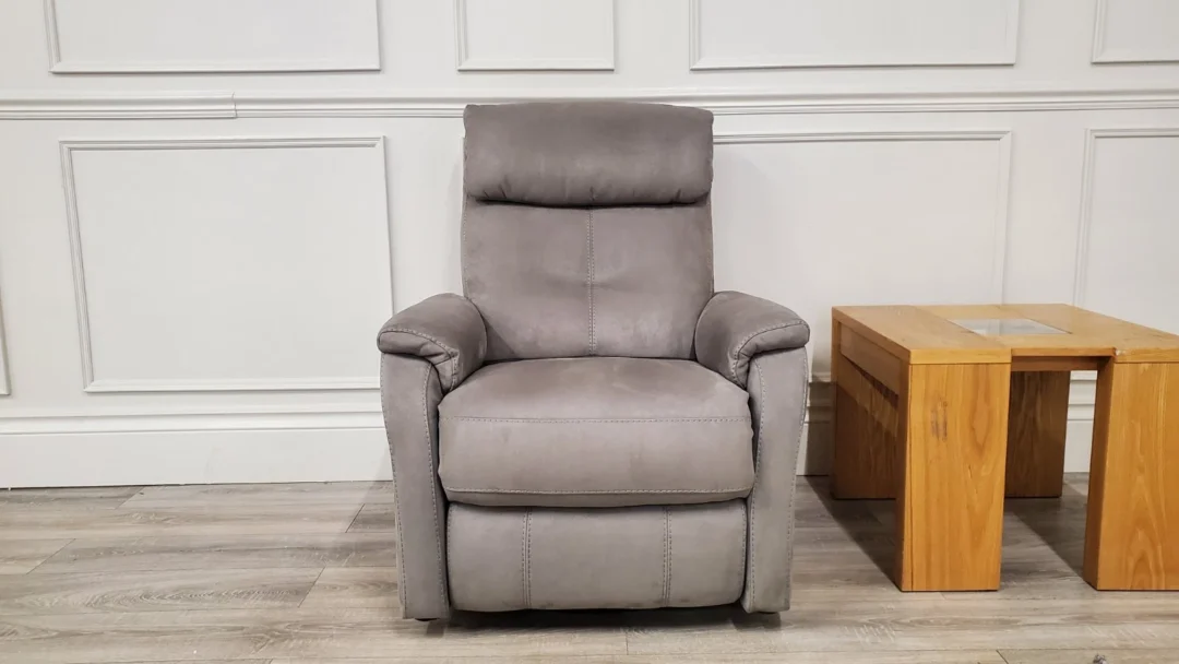 FURNITURE VILLAGE 'ROWAN' POWER RECLINING TWISTER & ROCKER ARMCHAIR