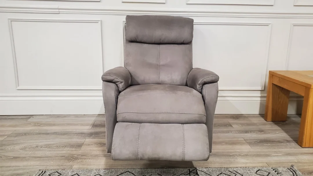FURNITURE VILLAGE 'ROWAN' POWER RECLINING TWISTER & ROCKER ARMCHAIR - Image 13