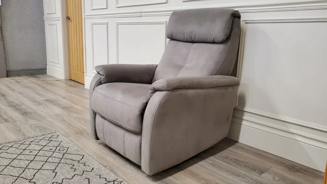 FURNITURE VILLAGE 'ROWAN' POWER RECLINING TWISTER & ROCKER ARMCHAIR - Image 14
