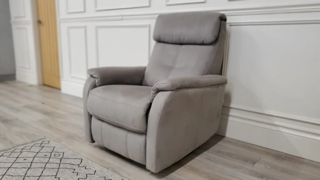 FURNITURE VILLAGE 'ROWAN' POWER RECLINING TWISTER & ROCKER ARMCHAIR - Image 15