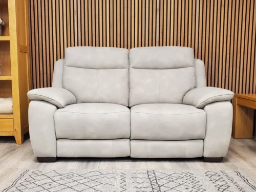 FURNITURE VILLAGE 'STARLIGHT EXPRESS' 2 SEATER SOFA WITH MANUAL RECLINERS